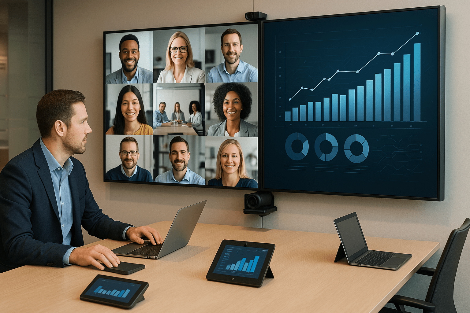 Enhancing corporate communication with advanced audiovisual solutions